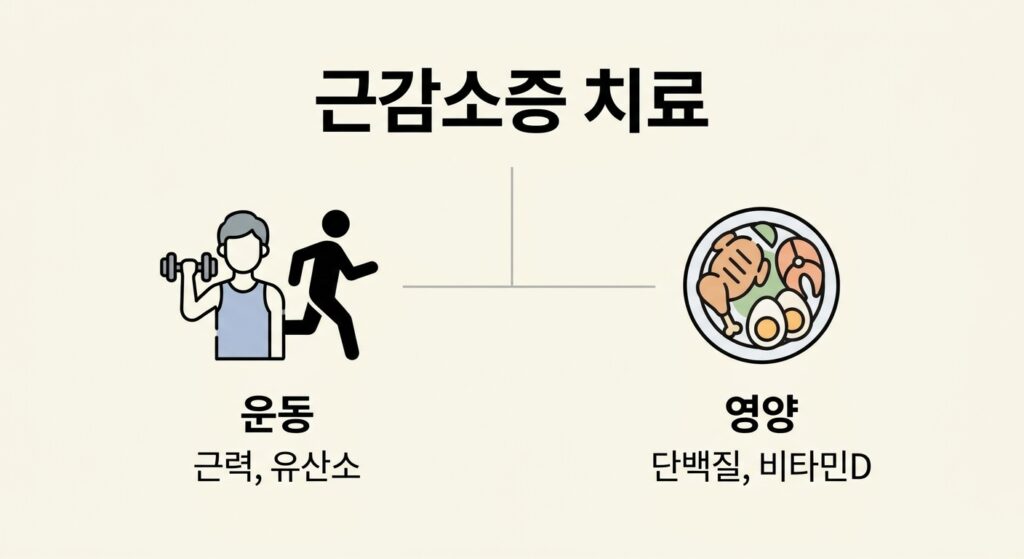 근감소증 치료 방법 – 운동·영양·의학적 접근