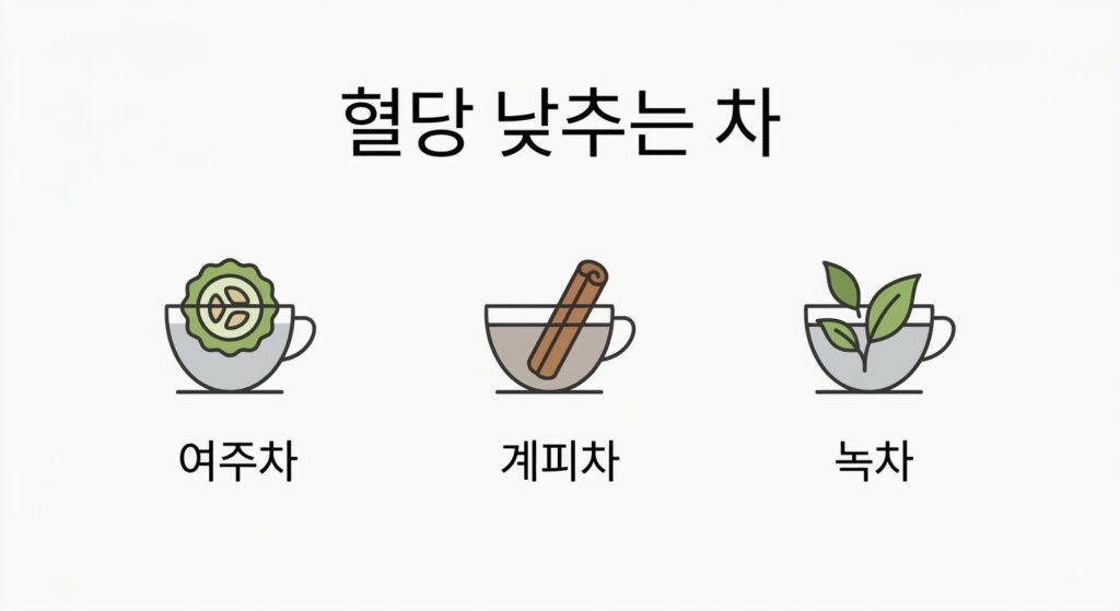 혈당 낮추는 차 종류 5가지: 매일 마시면 좋은 차