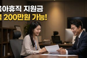 육아 휴직 지원금 사업주 편 | 월 최대 200만원 받는 조건과 신청법