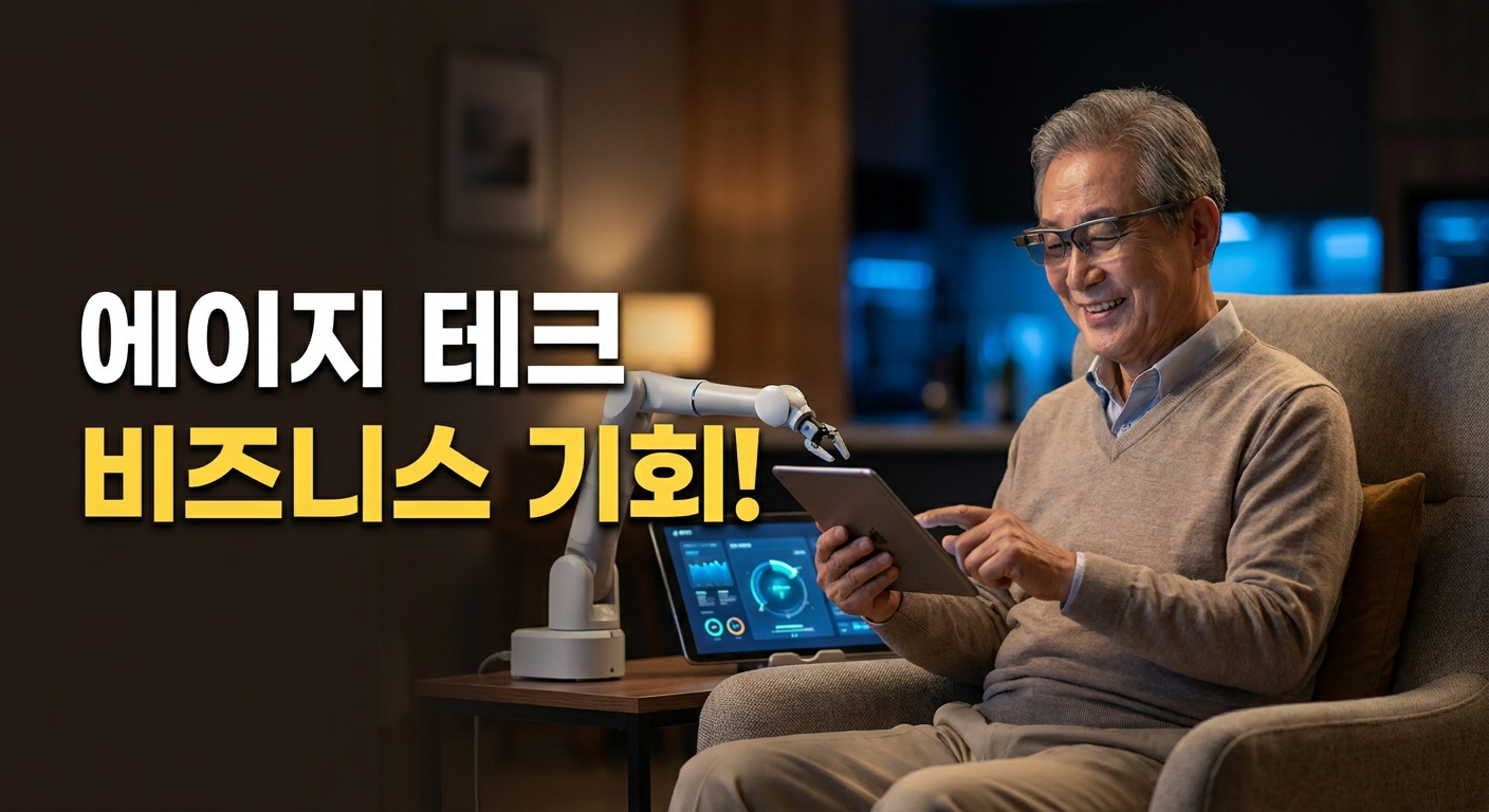 에이지 테크, 돌봄을 넘어 산업으로 | 시니어 테크 비즈니스 기회
