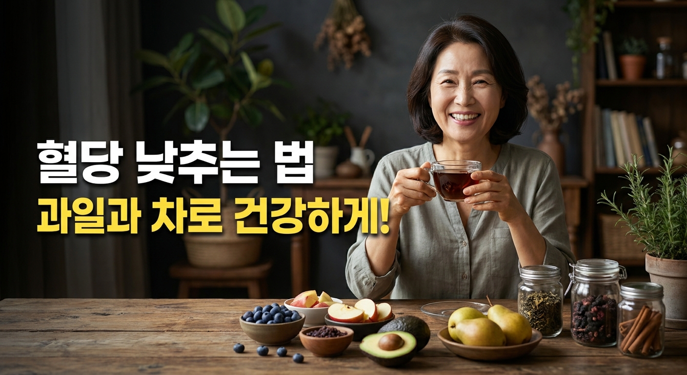 혈당 낮추는 음식: 과일·차 종류별 혈당 조절 효과 총정리