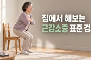 부모님 다리 힘 괜찮을까? | 거실에서 해보는 간편 신체기능 검사 (SPPB)