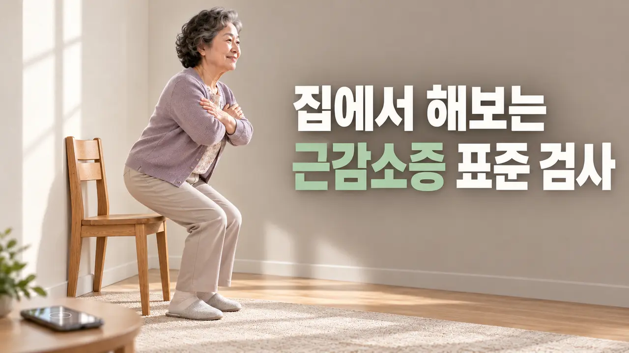 부모님 다리 힘 괜찮을까? | 거실에서 해보는 간편 신체기능 검사 (SPPB)
